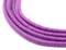 The Bead Chest Dark Magenta Vinyl Phono Record Beads 4mm Ghana African Purple Heishi 33 Inch Strand Handmade